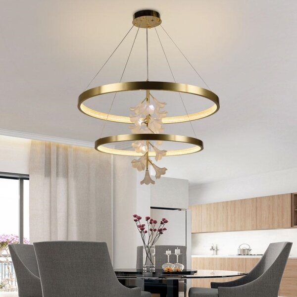 Lampadario a sospensione con filo LED dimmerabile LED/100W/230V 3000-6500K + telecomando