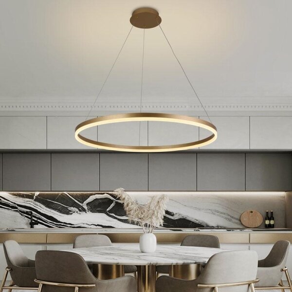 Lampadario a sospensione con filo LED dimmerabile LED/55W/230V 3000-6500K + telecomando