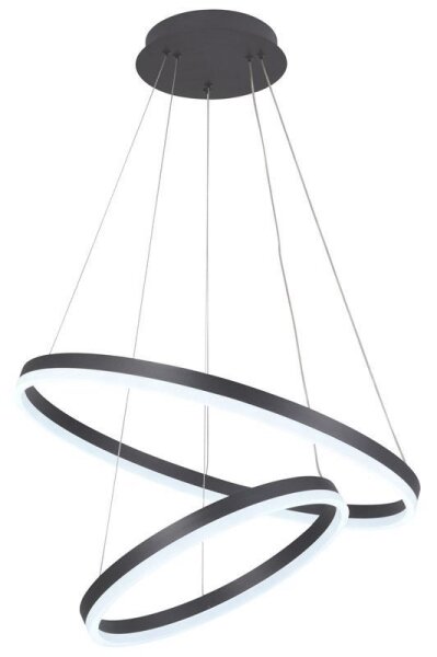 Lampadario a sospensione con filo LED dimmerabile LED/70W/230V 3000-6500K + telecomando