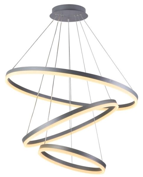 Lampadario a sospensione con filo LED dimmerabile LED/125W/230V 3000-6500K + telecomando