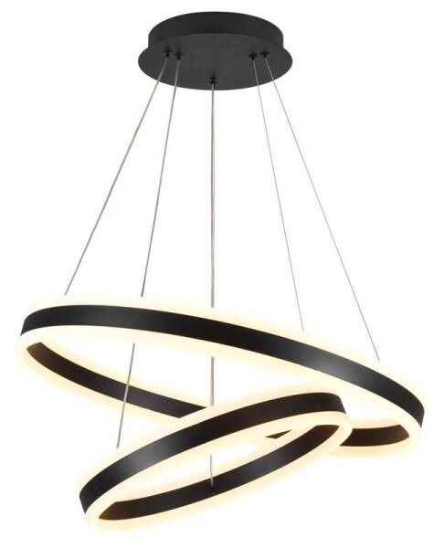 Lampadario a sospensione con filo LED dimmerabile LED/135W/230V 3000-6500K + telecomando