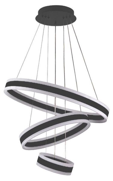 Lampadario a sospensione con filo LED dimmerabile LED/165W/230V 3000-6500K + telecomando