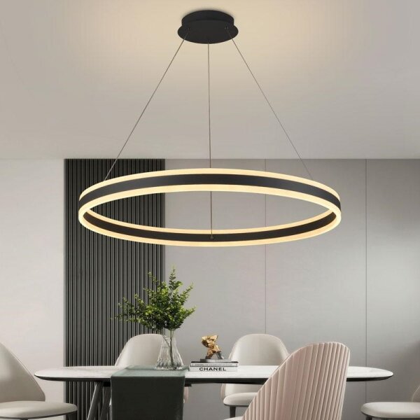 Lampadario a sospensione con filo LED dimmerabile LED/110W/230V 3000-6500K + telecomando