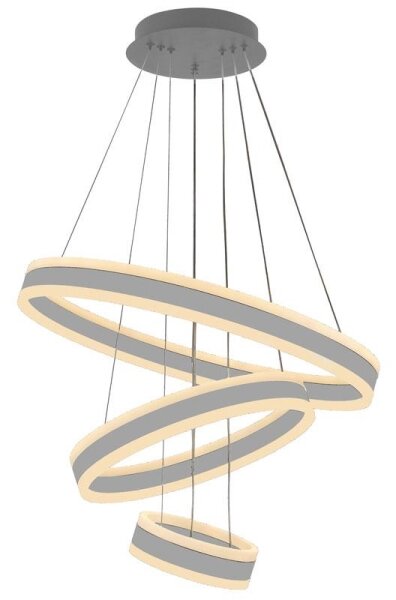 Lampadario a sospensione con filo LED dimmerabile LED/165W/230V 3000-6500K + telecomando