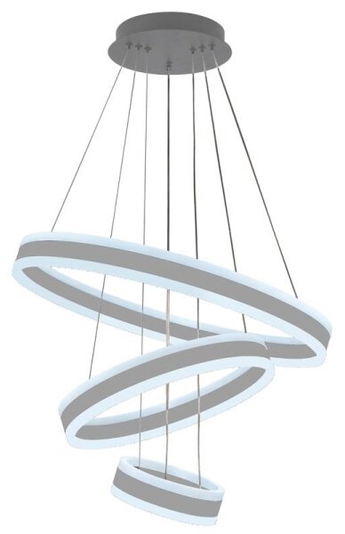 Lampadario a sospensione con filo LED dimmerabile LED/165W/230V 3000-6500K + telecomando