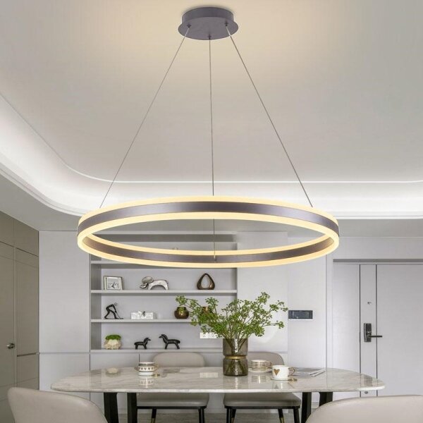 Lampadario a sospensione con filo LED dimmerabile LED/110W/230V 3000-6500K + telecomando