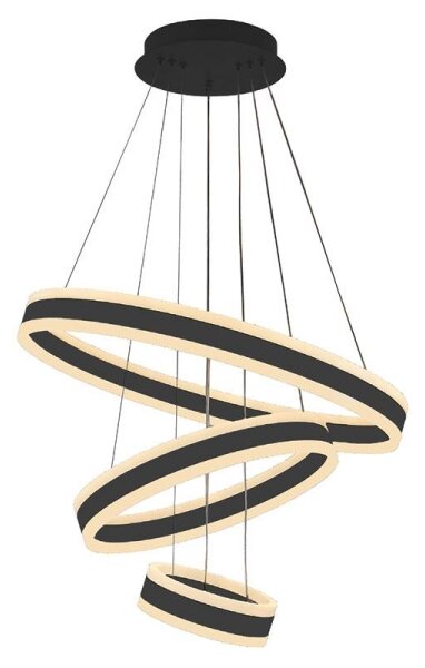 Lampadario a sospensione con filo LED dimmerabile LED/165W/230V 3000-6500K + telecomando