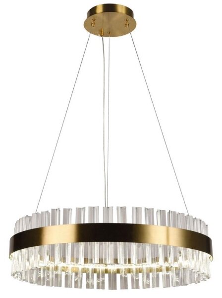 Lampadario a sospensione in cristallo LED dimmerabile 40W 230V con DO