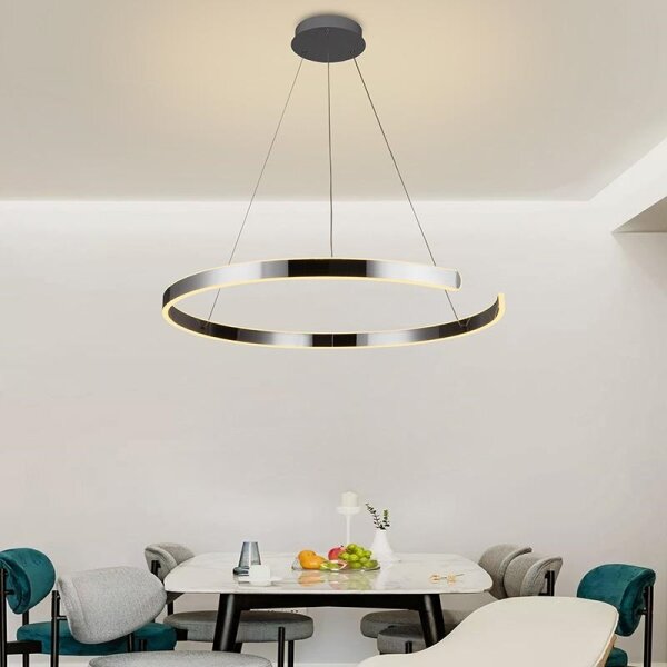 Lampadario a sospensione con filo LED dimmerabile LED/100W/230V 3000-6500K + telecomando