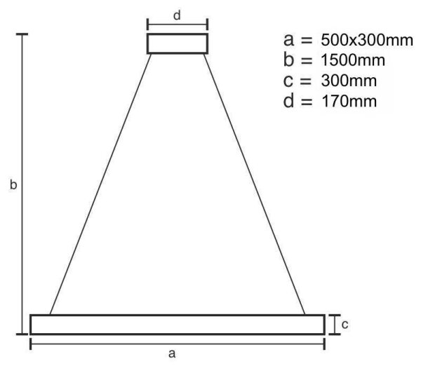 Lampadario a sospensione con filo LED dimmerabile LED/70W/230V 3000-6500K oro + telecomando