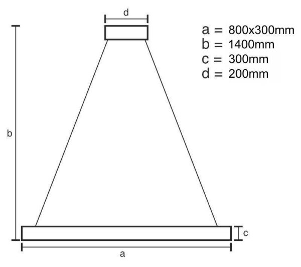 Lampadario a sospensione con filo LED dimmerabile LED/110W/230V 3000-6500K oro + telecomando