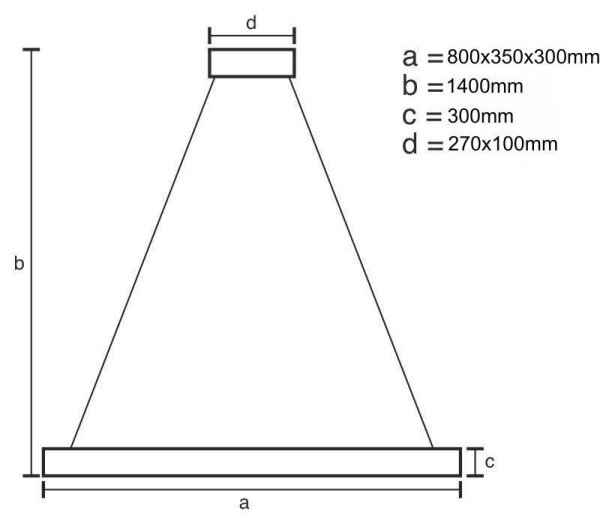 Lampadario a sospensione con filo LED dimmerabile LED/100W/230V 3000-6500K oro + telecomando