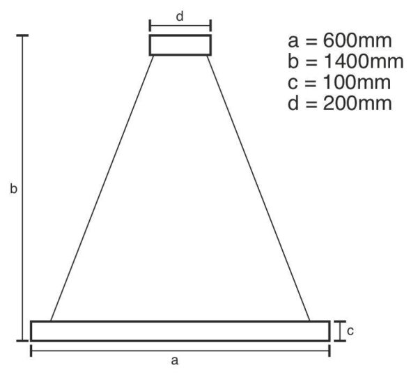 Lampadario a sospensione con filo LED dimmerabile LED/40W/230V 3000-6500K cromo + telecomando
