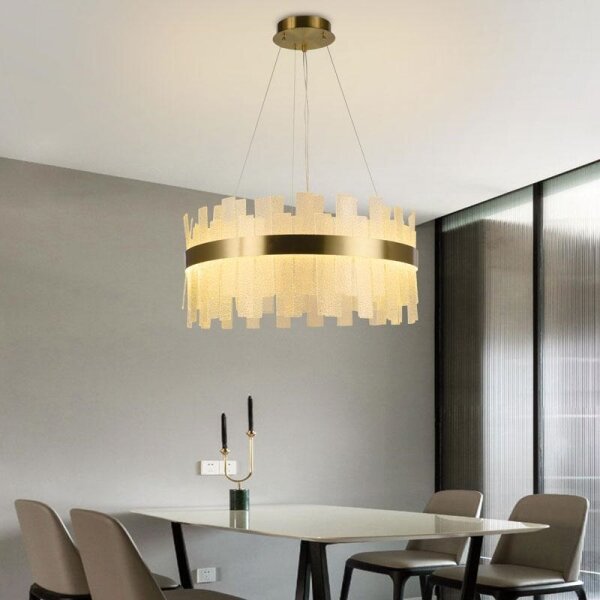 Lampadario a sospensione con filo LED dimmerabile LED/40W/230V 3000-6500K + telecomando