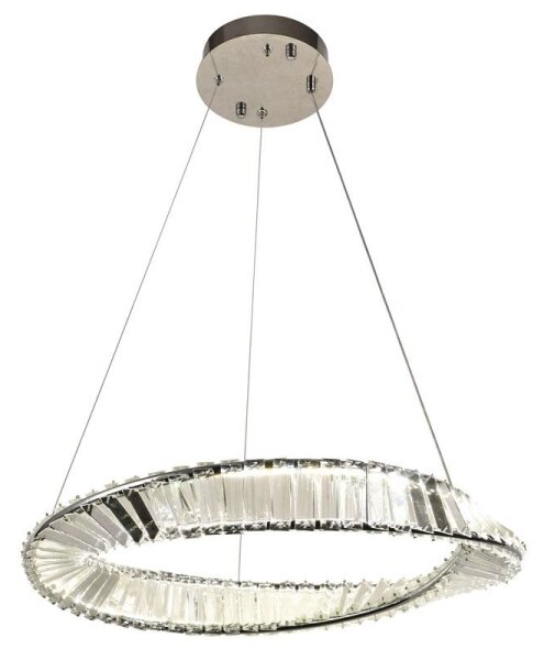 Lampadario di cristallo a LED dimmerabile su una stringa LED/40W/230V + telecomando