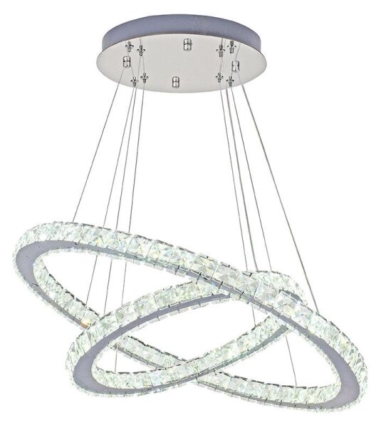 Lampadario LED dimmerabile su cavo LED/115W/230V 3000-6500K argento + DO