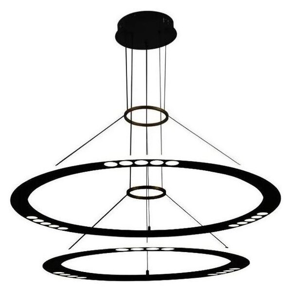 Lampadario a sospensione con filo LED dimmerabile LED/90W/230V 3000-6500K + telecomando
