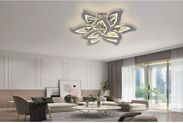 Lampadario a plafone LED dimmerabile LED/180W/230V 3000-6500K + telecomando