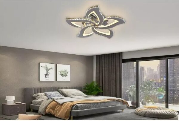 Lampadario a plafone LED dimmerabile LED/100W/230V 3000-6500K + telecomando