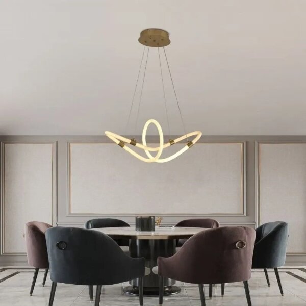 Lampadario a sospensione con filo LED dimmerabile LED/25W/230V 3000-6500K + telecomando