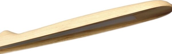 Lampadario LED a sospensione con filo LED/22W/230V 4000K 120 cm cenere/legno solido