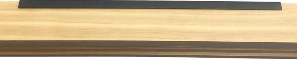 Lampadario LED a sospensione con filo LED/22W/230V 4000K 120 cm pino/legno solido