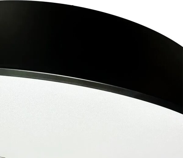 Plafoniera LED dimmerabile LED/50W/230V 3000-6500K nero + telecomando