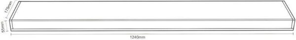 Lampada fluorescente 2xG13/18W/230V 124 cm
