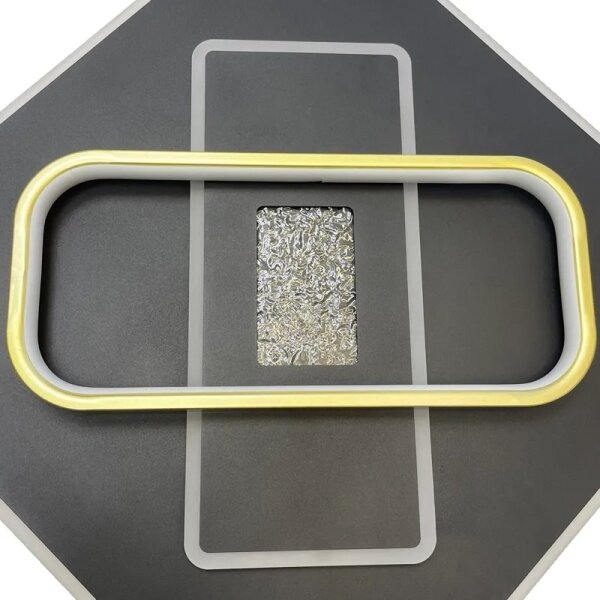 Plafoniera LED dimmerabile LED/90W/230V nero + telecomando