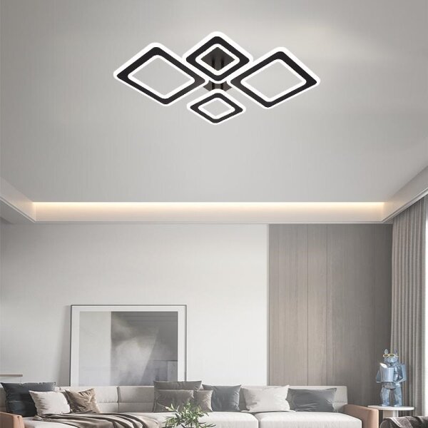 Lampadario a plafone LED dimmerabile LED/95W/230V 3000-6500K + telecomando
