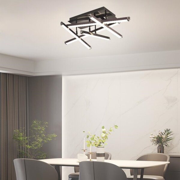 Lampadario a plafone LED dimmerabile LED/60W/230V 3000-6500K + telecomando