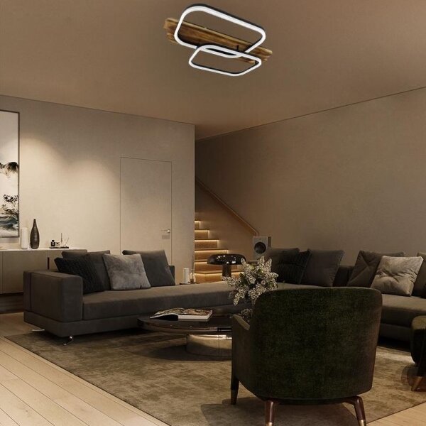 Plafoniera LED dimmerabile LED/95W/230V 3000-6500K + telecomando