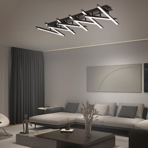 Lampadario a plafone LED dimmerabile LED/125W/230V 3000-6500K + telecomando