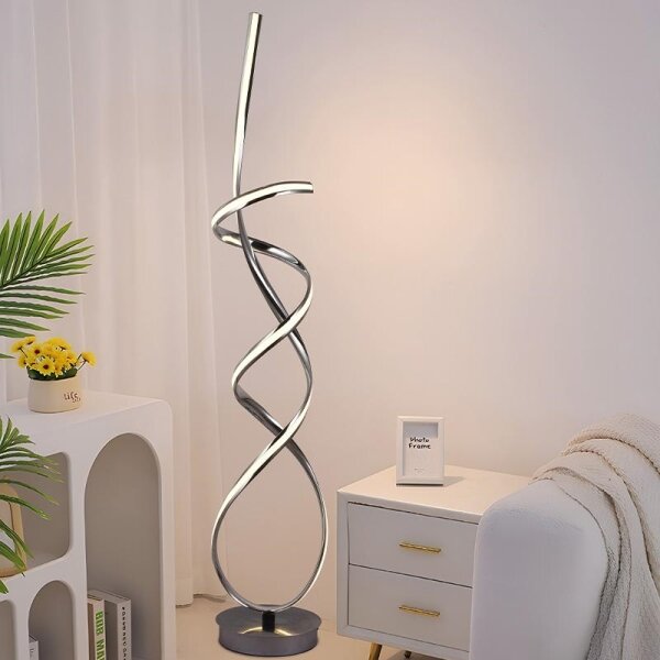 Lampada da terra dimmerabile a LED LED/80W/230V 3000-6500K + telecomando