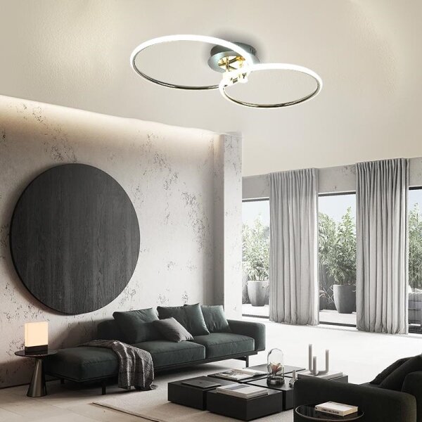 Plafoniera LED dimmerabile LED/48W/230V 3000-6500K + telecomando