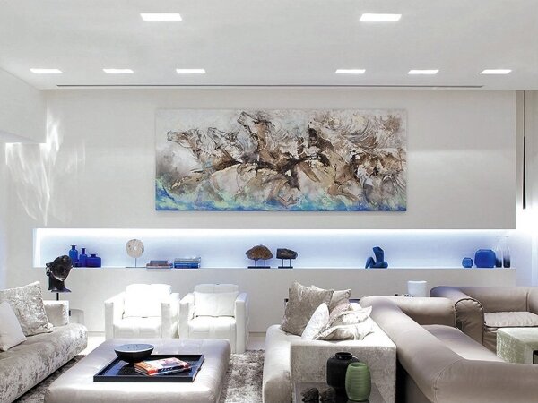 LED2 - Luce da bagno da incasso LED SLIM LED/15W/230V IP43 CRI 90