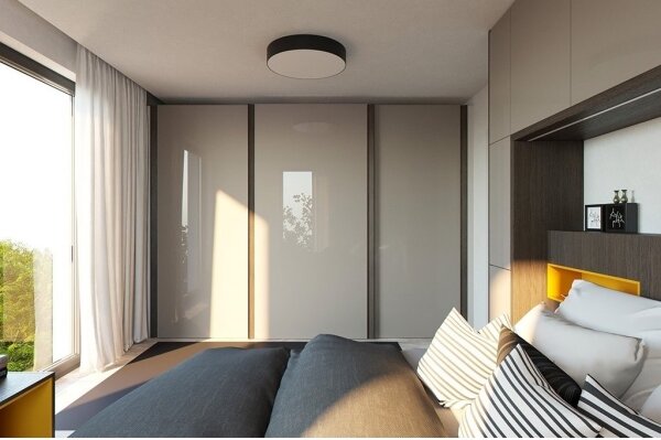 LED2 - Plafoniera LED dimmerabile MONO LED/153W/230V 3000K/4000K nero