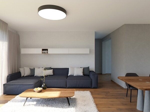 LED2 - Plafoniera LED dimmerabile MONO LED/100W/230V 3000K/4000K nero