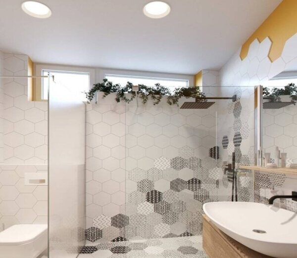 LED2-LED Faretto da incasso bagno dimmerabile ZETA LED/15W/230V 4000K IP44