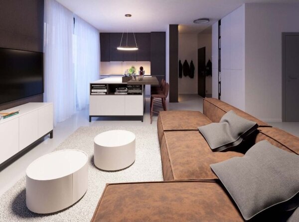 LED2 - Lampadario a LED su una stringa BELLA LED/48W/230V 3000K/4000K bianco