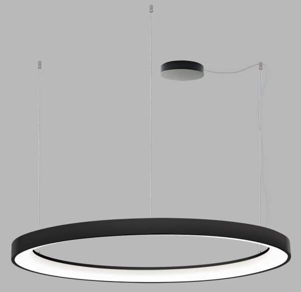 LED2 - Lampadario LED dimmerabile su una stringa BELLA LED/80W/230V 3000K/4000K nero