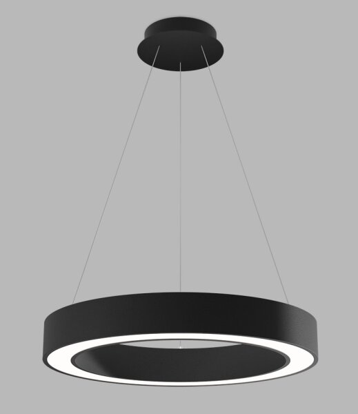 LED2 - Lampadario LED dimmerabile su una stringa SATURN LED/50W/230V 3000K/4000K nero