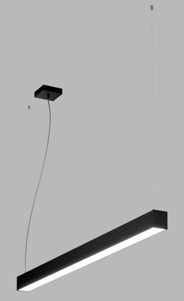 LED2 - Lampadario a LED su una stringa NOLI LED/40W/230V 3000K/3500K/4000K nero