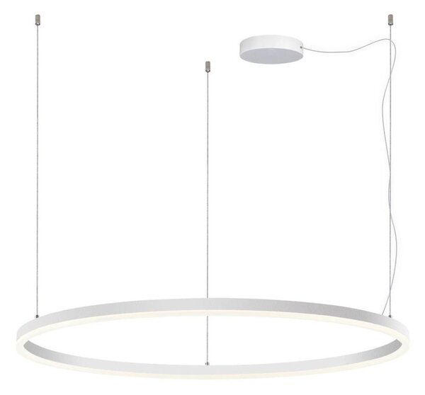 LED2 - Lampadario a sospensione con filo LED dimmerabile CIRCLE 80W/230V 3000K/4000K diametro 100cm bianco