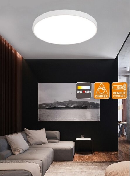 Top Lampada Metal 60B +TC - Plafoniera LED dimmerabile LED/60W/230V +TC