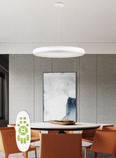 Top Lampada - Lampadario a sospensione con filo LED dimmerabile FUTURA LED/60W/230V bianco + +TC