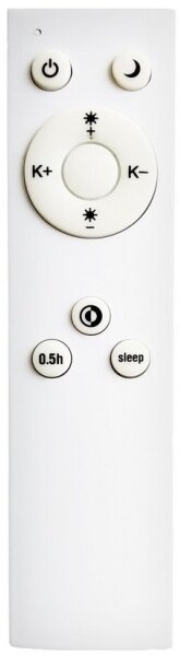 Top Lampada - Plafoniera LED dimmerabile LED/51W/230V + +TC nero/marrone