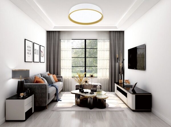 Top Lampada - Plafoniera LED dimmerabile DEKOR LED/51W/230V + +TC bianco/beige