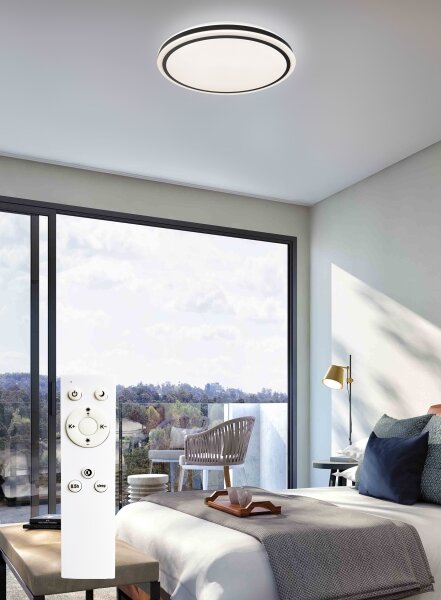 Top Lampada - Plafoniera LED dimmerabile ONYX LED/36W/230V diametro 38 cm + +TC