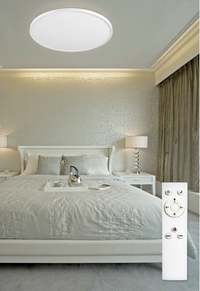 Top Lampada - Plafoniera LED dimmerabile REVIT LED/70W/230V diametro 75 cm bianco